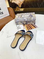 Christian Dior Dway Slide Blue - 2