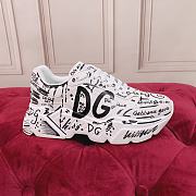 Dolce & Gabbana Hand-painted graffiti calfskin nappa Daymaster sneaker - 5