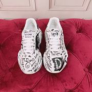 Dolce & Gabbana Hand-painted graffiti calfskin nappa Daymaster sneaker - 4