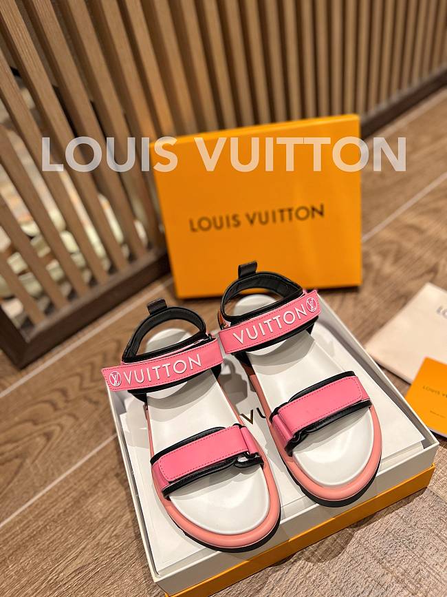 Louis Vuitton Pool Pillow flat comfort sandal Rose Pop Pink - 1