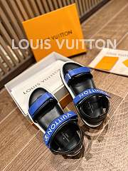 Louis Vuitton Pool Pillow flat comfort sandal Blue - 2