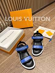 Louis Vuitton Pool Pillow flat comfort sandal Blue - 3