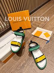 Louis Vuitton Pool Pillow flat comfort sandal Green Yellow - 5