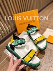 Louis Vuitton Pool Pillow flat comfort sandal Green Yellow - 4