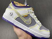 Union x Nike Dunk Low Grey Purple DJ9649 500 - 2