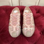 Dolce & Gabbana Mixed-materials NS1 slip-on sneakers Pink - 3