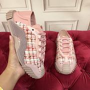 Dolce & Gabbana Mixed-materials NS1 slip-on sneakers Pink - 2