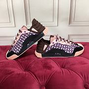 Dolce & Gabbana Mixed-materials NS1 slip-on sneakers Purple - 2