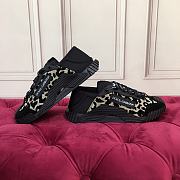 Dolce & Gabbana Mixed-materials NS1 slip-on sneakers tiger print black - 2