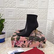 Dolce & Gabbana ankle boots with DG Pop heel black - 1