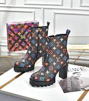 Louis Vuitton Silhouette ankle boot Monogram color multi - 3