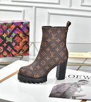 Louis Vuitton Silhouette ankle boots Monogram - 4