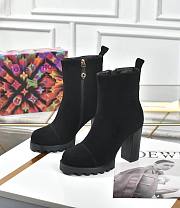 Louis Vuitton Silhouette ankle boot Black - 4