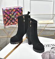 Louis Vuitton Silhouette ankle boot Black - 5