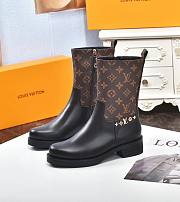 Louis Vuitton Downtown ankle boot Monogram brown - 5