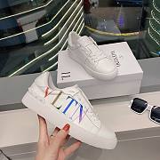 Valentino Garavani Open Sneaker VLTN logo print White rainbow - 4