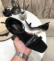 Saint Laurent Opyum Heeled Sandals Black - 5