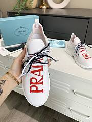 Prada Knit sneakers White Red - 5