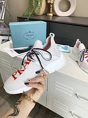 Prada Knit sneakers White Red - 3