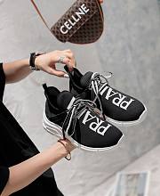 Prada Knit sneakers Black White - 1