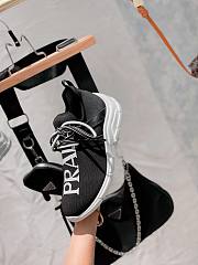 Prada Knit sneakers Black White - 5