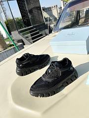 Prada Cloudbust Thunder Technical Fabric Sneakers Black - 1