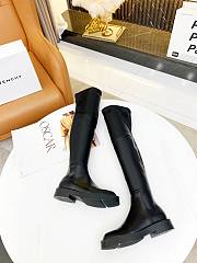 Givenchy Squared Thigh Boots Black - 2