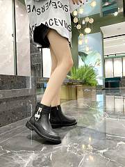 Givenchy Boots In Leather With PadLock - 4