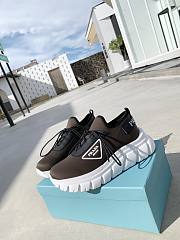 Prada Rush Gabardine Re-Nylon sneakers Brown - 2