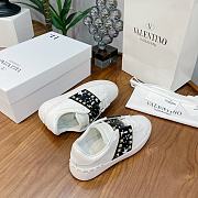 Valentino Garavani Open Sneaker white black star - 2