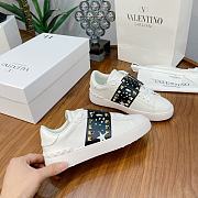 Valentino Garavani Open Sneaker white black star - 3