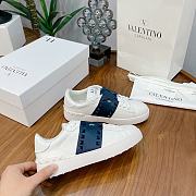 Valentino Garavani Open Sneaker white blue - 2