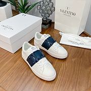 Valentino Garavani Open Sneaker white blue - 3