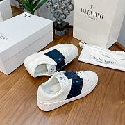 Valentino Garavani Open Sneaker white blue - 4