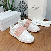 Valentino Garavani Open Sneaker white pink - 5