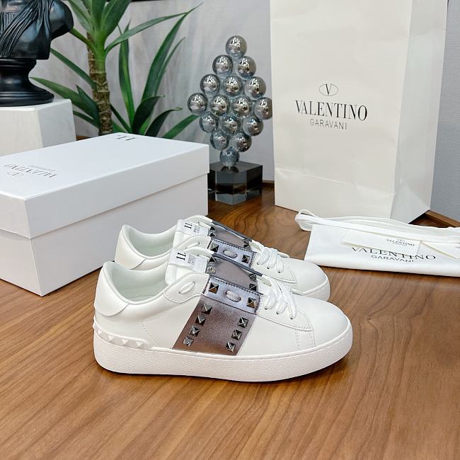 Valentino Garavani Open Sneaker white chameleon - 1