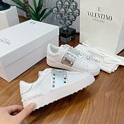 Valentino Garavani Open Sneaker white silver - 4