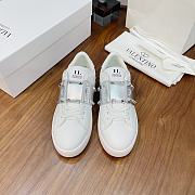 Valentino Garavani Open Sneaker white silver - 2