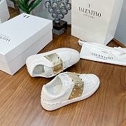 Valentino Garavani Open Sneaker white gold - 4