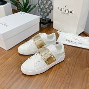 Valentino Garavani Open Sneaker white gold - 2