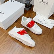 Valentino Garavani Open Sneaker white red - 4