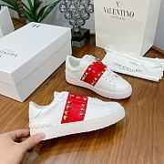 Valentino Garavani Open Sneaker white red - 3