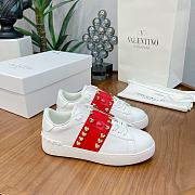 Valentino Garavani Open Sneaker white red - 1