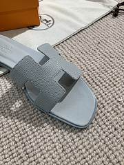 Hermes Oran sandal Grey - 3