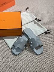 Hermes Oran sandal Grey - 2