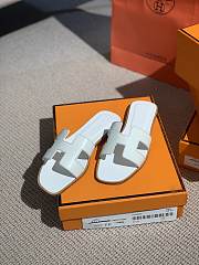 Hermes Oran sandal White - 5