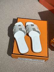 Hermes Oran sandal White - 4