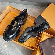 TOD'S LOAFERS IN LEATHER BLACK 6CM - 2