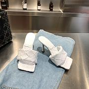 Bottega Veneta BV Lido Sandals White - 1