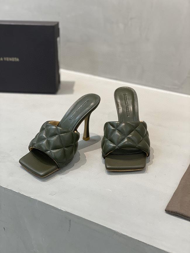 Bottega Veneta BV Lido Sandals Green - 1